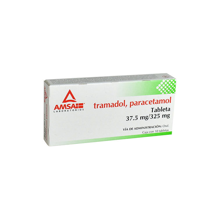 Parac/trama 325/37.5 Mg Tab 10